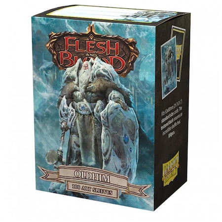 Complete Athlete Oldhim Dragon Shields Matte Art Flesh & Blood Card Game, 100PK CO3303286
